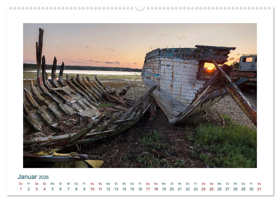 Faszination Schiffsfriedhof (CALVENDO Wandkalender 2026)