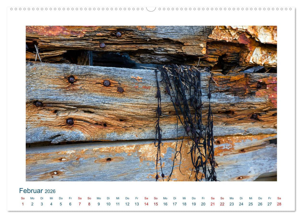 Faszination Schiffsfriedhof (CALVENDO Wandkalender 2026)