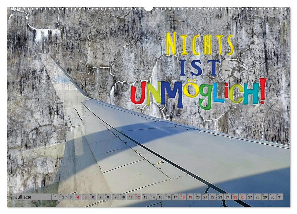 Erfolg hat 3 Buchstaben TUN (CALVENDO Premium Wandkalender 2026)