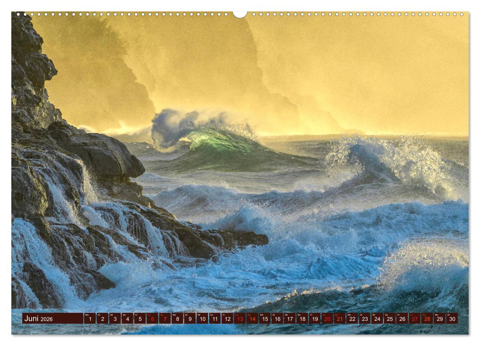 Kraftplatz Wilde Küsten (CALVENDO Wandkalender 2026)