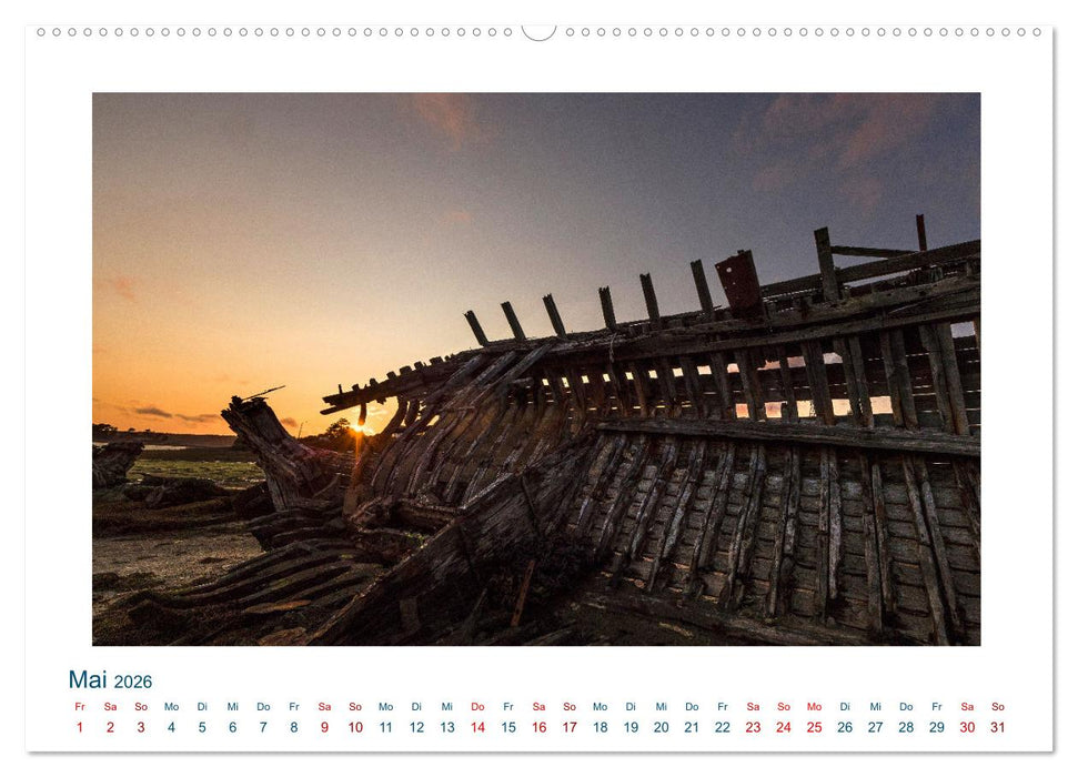 Faszination Schiffsfriedhof (CALVENDO Premium Wandkalender 2026)