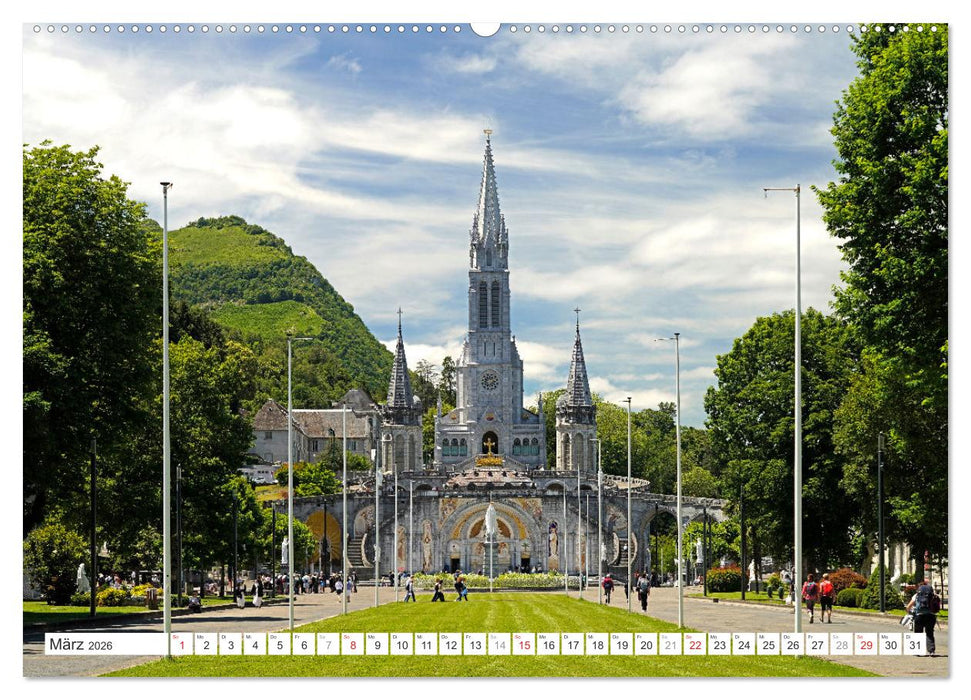 Frankreich - die Pyrenäen (CALVENDO Wandkalender 2026)