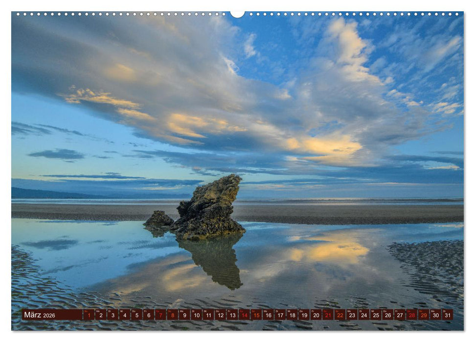 Kraftplatz Wilde Küsten (CALVENDO Premium Wandkalender 2026)