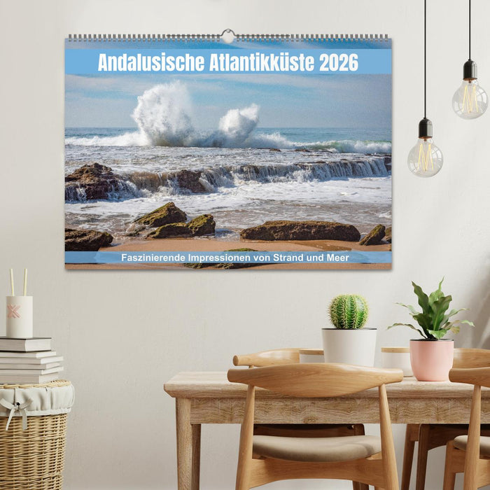 Andalusische Atlantikküste (CALVENDO Wandkalender 2026)