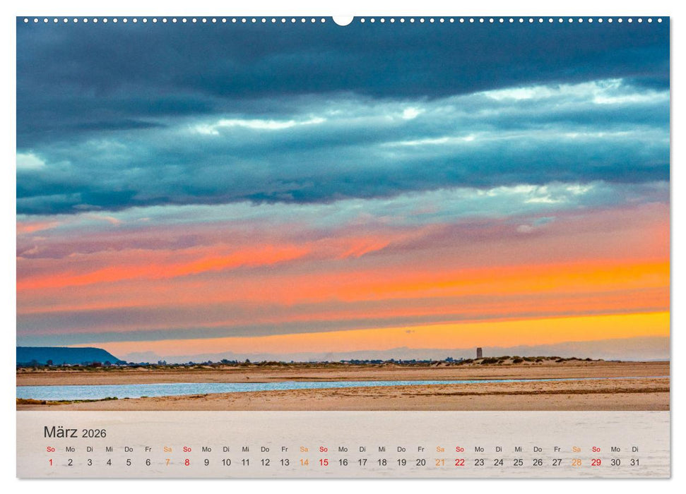 Andalusische Atlantikküste (CALVENDO Wandkalender 2026)