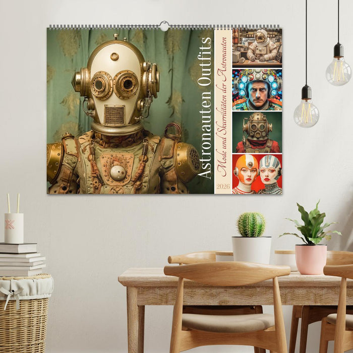 Astronauten Outfits (CALVENDO Wandkalender 2026)