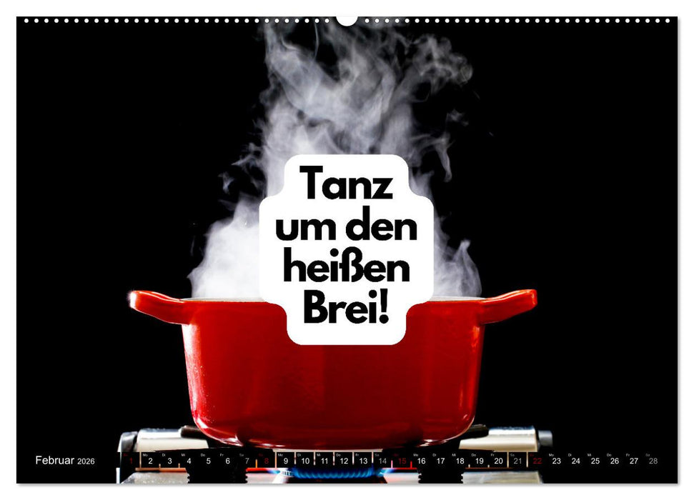 Komm Kaffeesatz lesen! (CALVENDO Premium Wandkalender 2026)