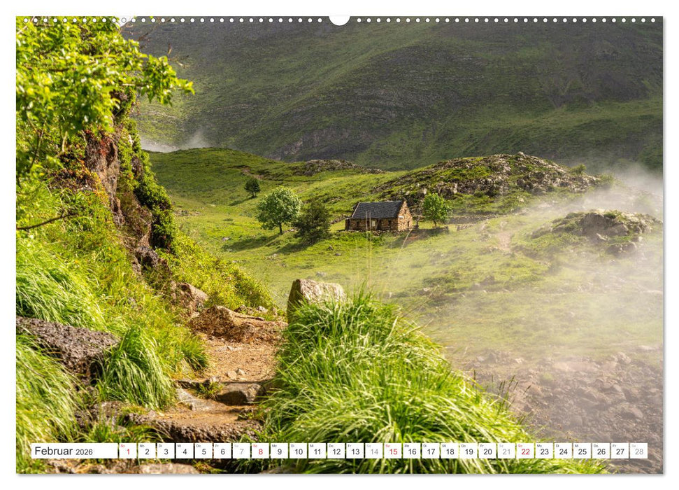 Frankreich - die Pyrenäen (CALVENDO Premium Wandkalender 2026)