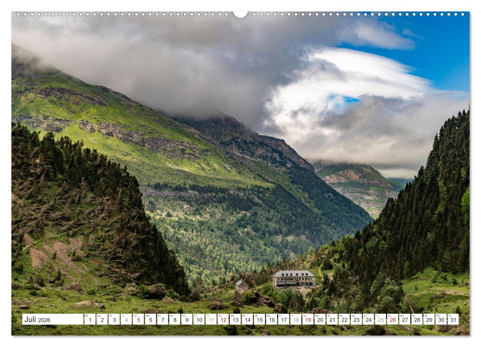 Frankreich - die Pyrenäen (CALVENDO Premium Wandkalender 2026)