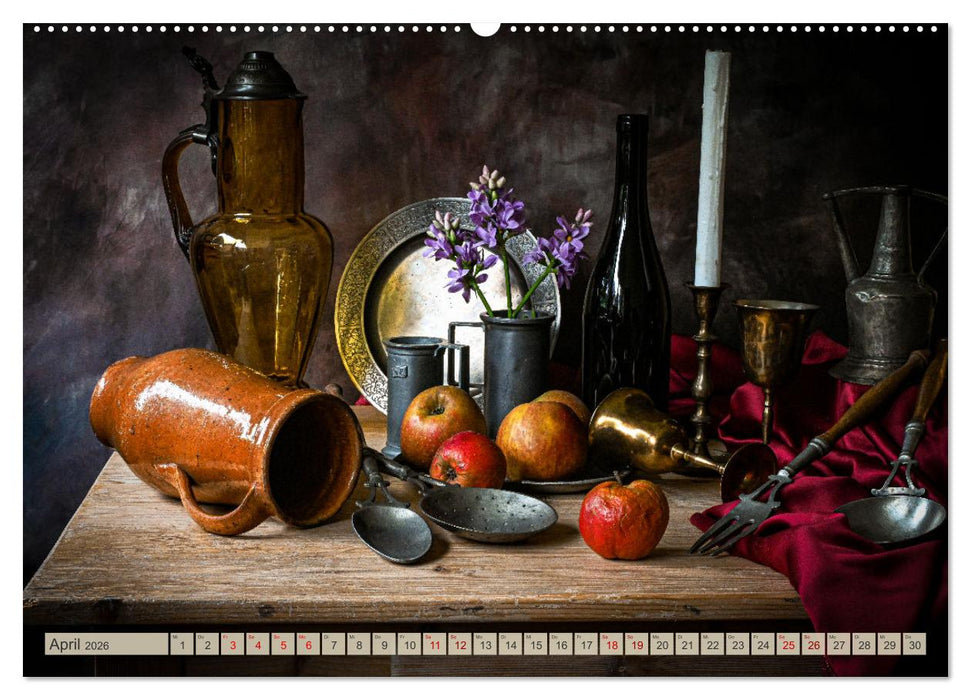 Stillleben Alte Meister (CALVENDO Wandkalender 2026)