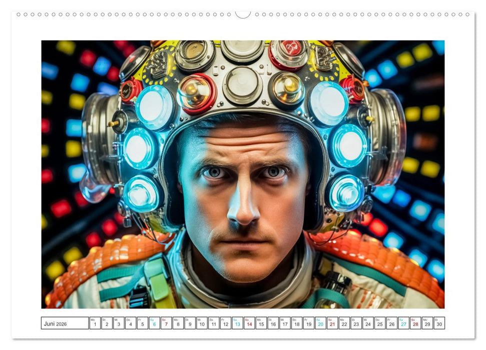 Astronauten Outfits (CALVENDO Premium Wandkalender 2026)