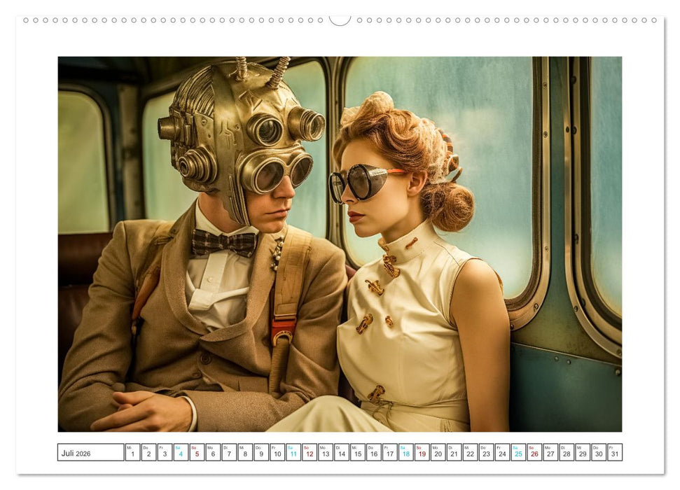 Astronauten Outfits (CALVENDO Premium Wandkalender 2026)