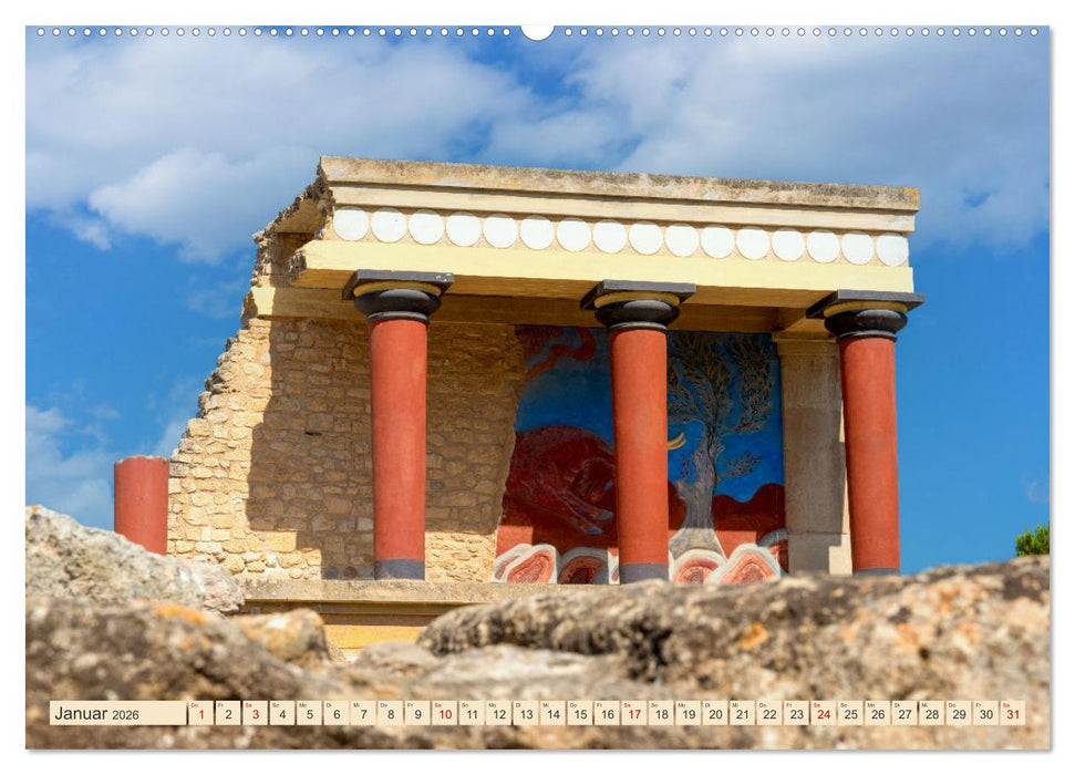 Kreta - Inselliebe (CALVENDO Wandkalender 2026)