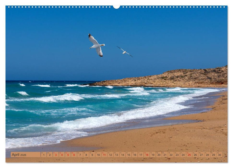 Kreta - Inselliebe (CALVENDO Wandkalender 2026)