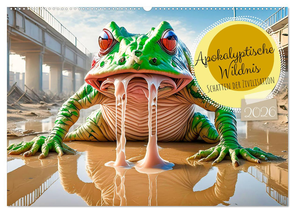 Apokalyptische Wildnis - Schatten der Zivilisation (CALVENDO Wandkalender 2026)