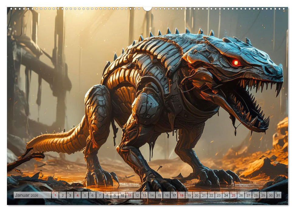 Apokalyptische Wildnis - Schatten der Zivilisation (CALVENDO Wandkalender 2026)