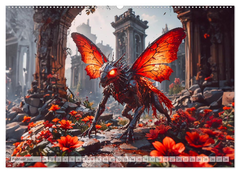 Apokalyptische Wildnis - Schatten der Zivilisation (CALVENDO Wandkalender 2026)