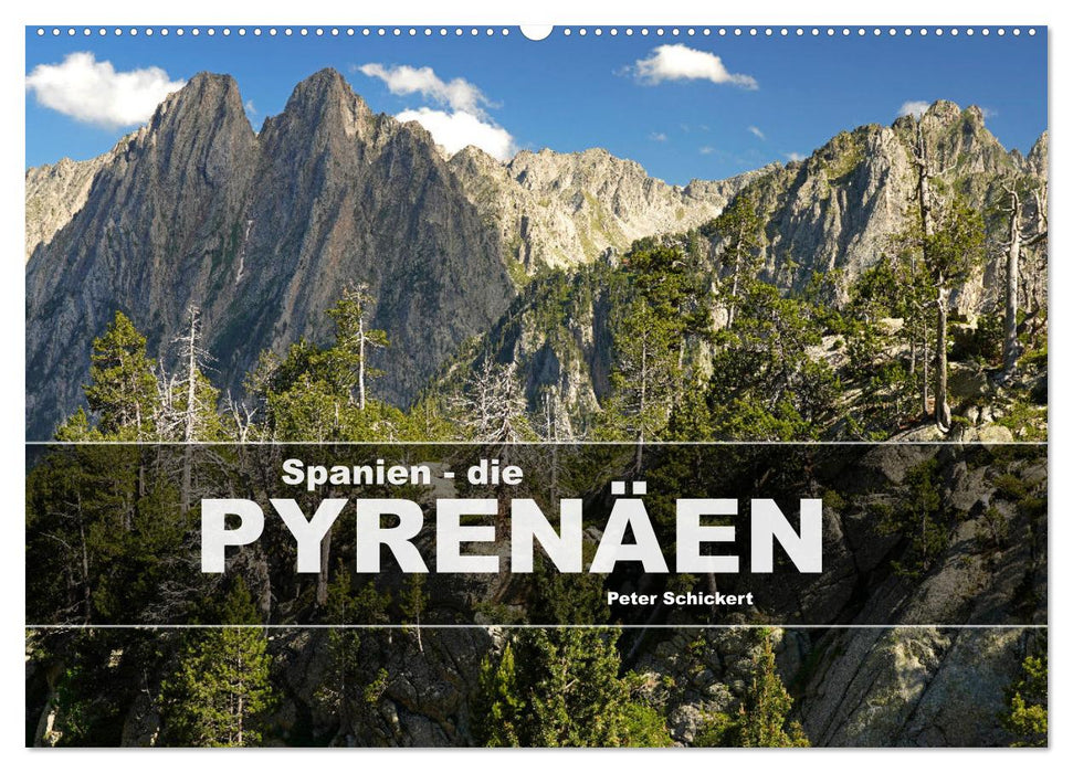 Spanien - die Pyrenäen (CALVENDO Wandkalender 2026)