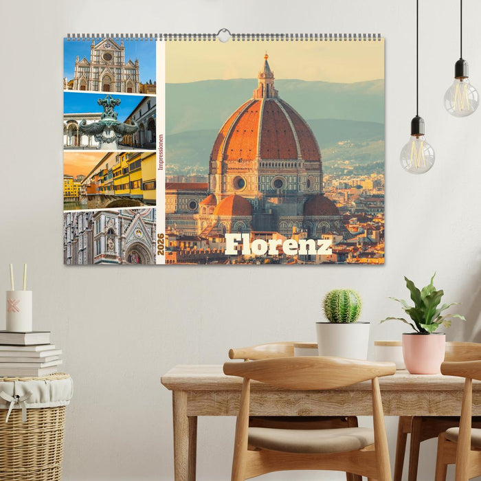 Florenz - Impressionen (CALVENDO Wandkalender 2026)