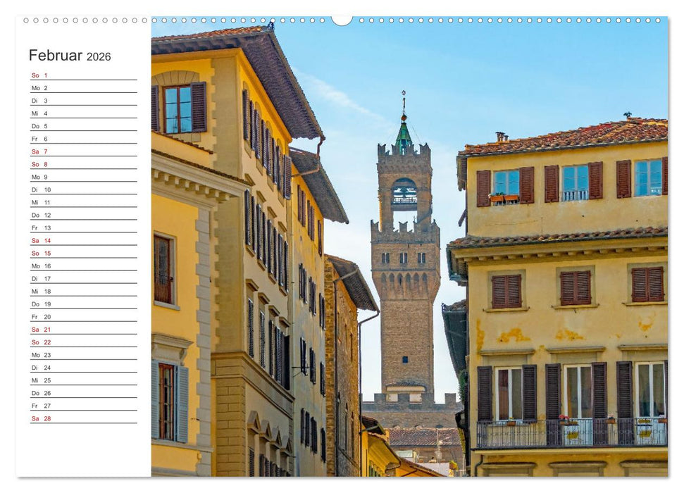 Florenz - Impressionen (CALVENDO Wandkalender 2026)