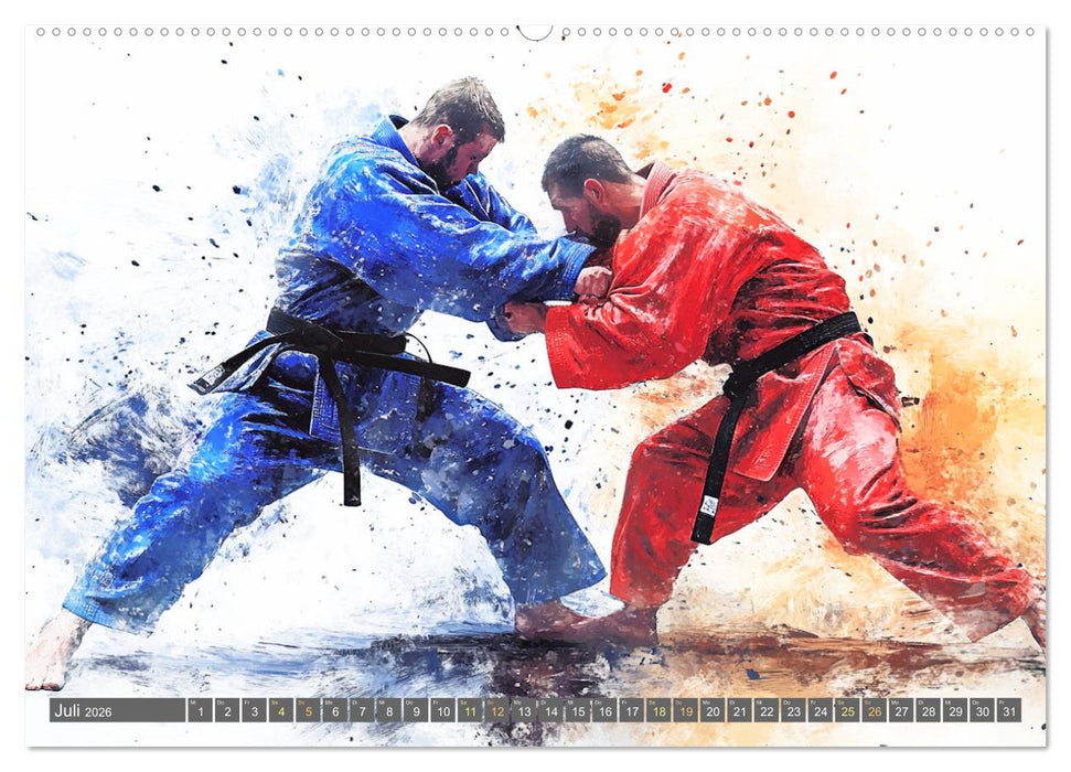 Kunst des Sports (CALVENDO Premium Wandkalender 2026)