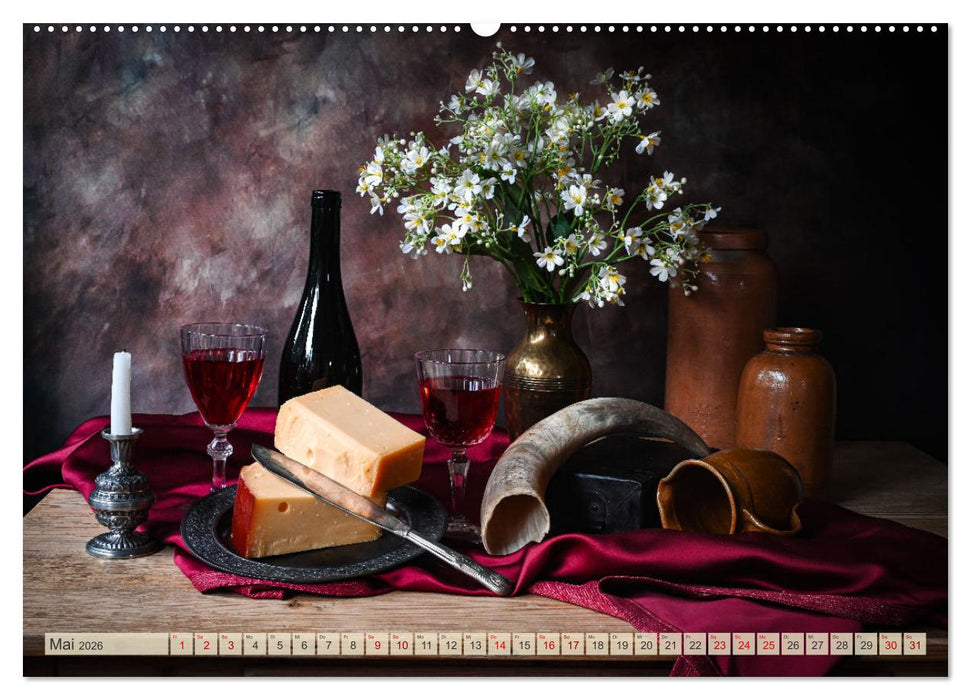 Stillleben Alte Meister (CALVENDO Premium Wandkalender 2026)