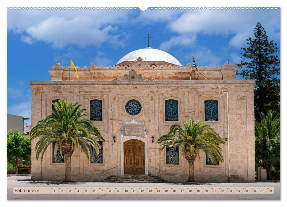 Kreta - Inselliebe (CALVENDO Premium Wandkalender 2026)