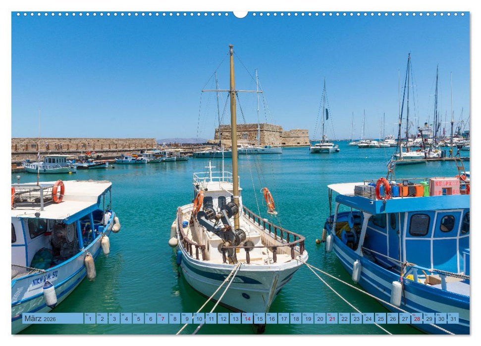 Kreta - Inselliebe (CALVENDO Premium Wandkalender 2026)