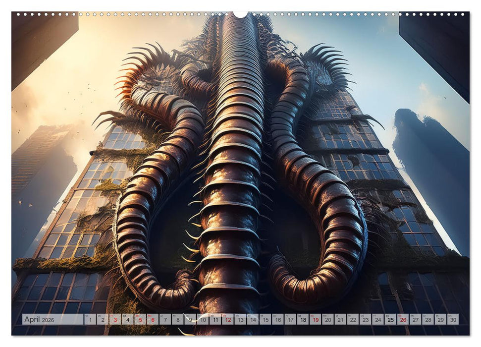 Apokalyptische Wildnis - Schatten der Zivilisation (CALVENDO Premium Wandkalender 2026)