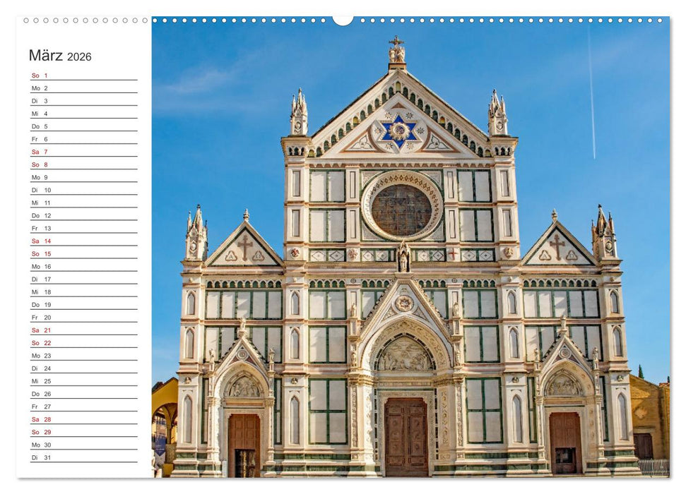 Florenz - Impressionen (CALVENDO Premium Wandkalender 2026)
