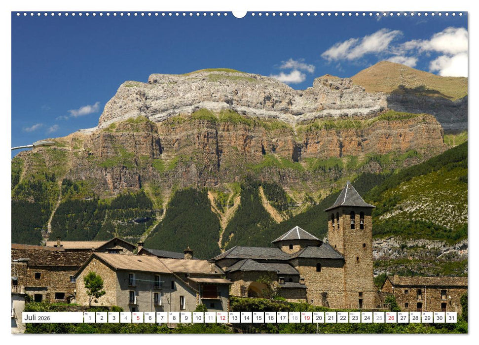 Spanien - die Pyrenäen (CALVENDO Premium Wandkalender 2026)
