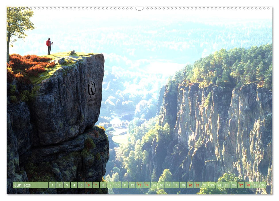 Wanderglück - Momente der Freiheit in der Natur (CALVENDO Premium Wandkalender 2026)