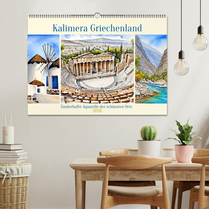 Kalimera Griechenland (CALVENDO Wandkalender 2026)