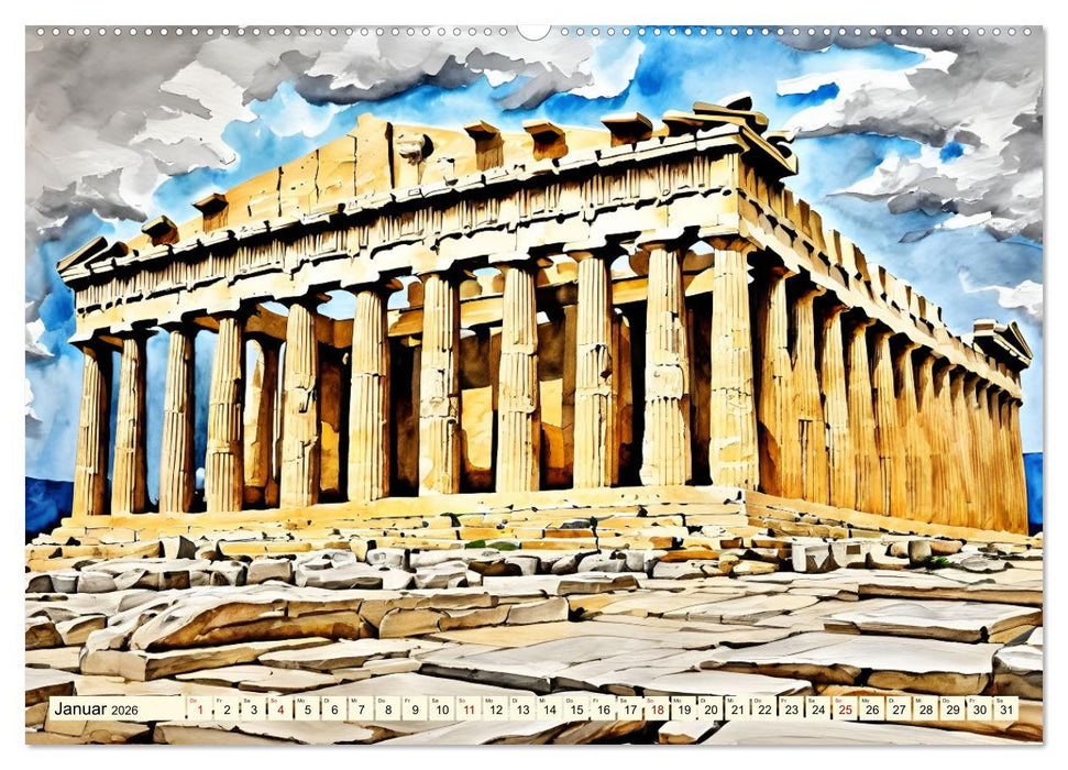 Kalimera Griechenland (CALVENDO Wandkalender 2026)