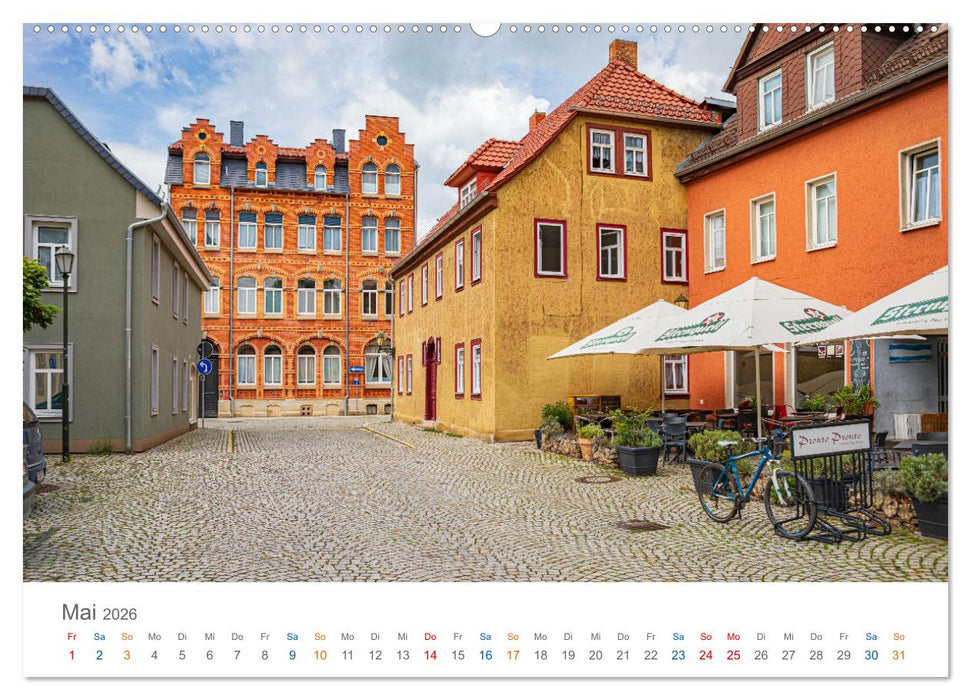 Rudolstadt - im Tal der Saale (CALVENDO Wandkalender 2026)
