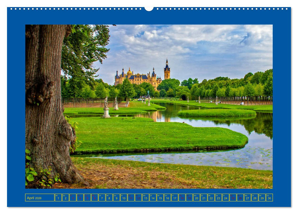 Schwerin - Wir sind Welterbe (CALVENDO Wandkalender 2026)