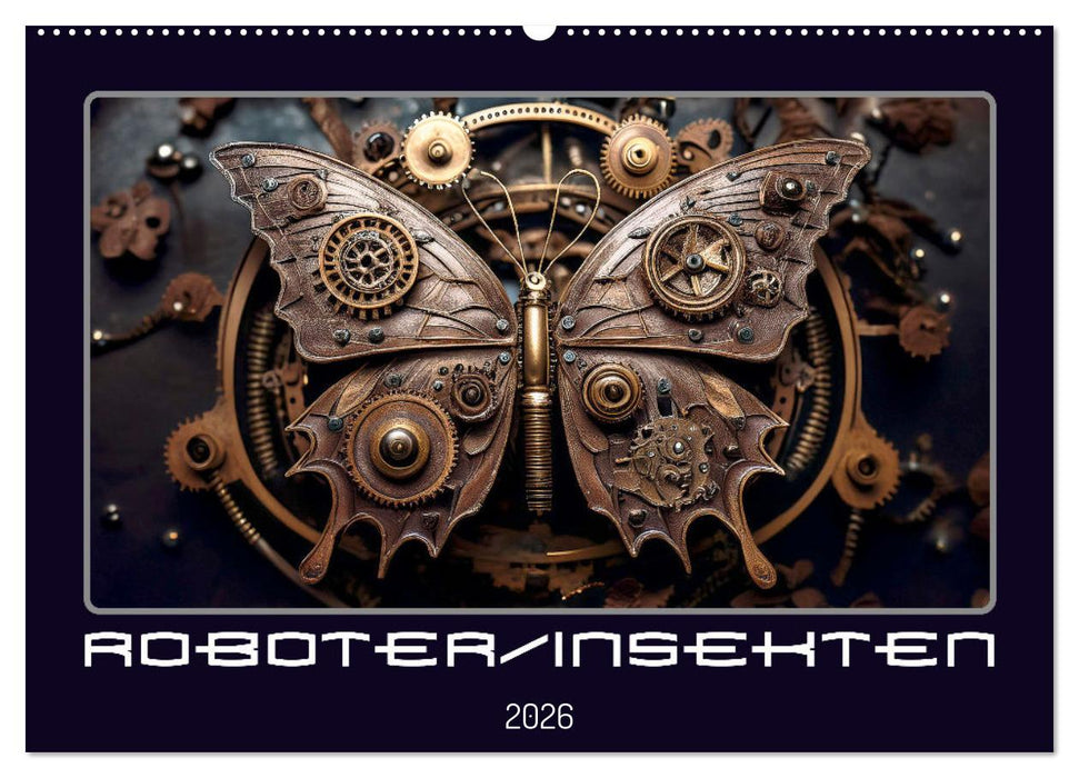 Roboterinsekten (CALVENDO Wandkalender 2026)