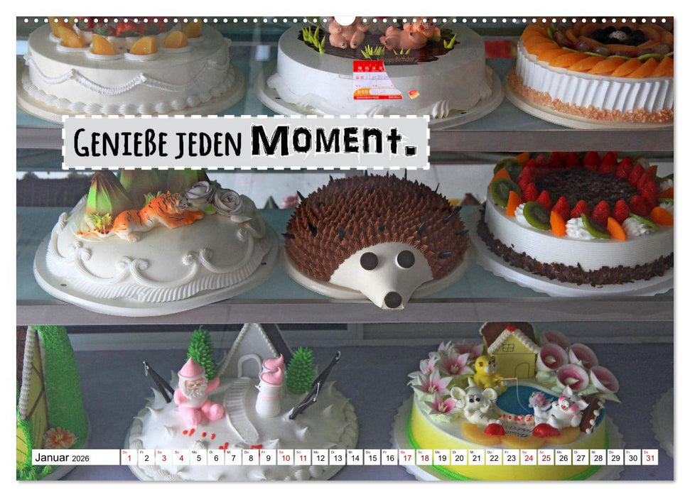 Enjoy your life - Genieße das Leben (CALVENDO Wandkalender 2026)