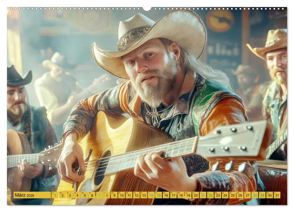 Den Wilden Westen hautnah erfahren (CALVENDO Premium Wandkalender 2026)