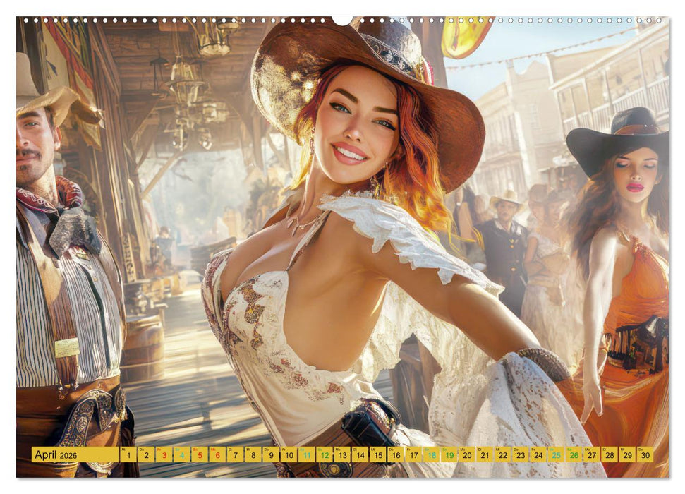 Den Wilden Westen hautnah erfahren (CALVENDO Premium Wandkalender 2026)