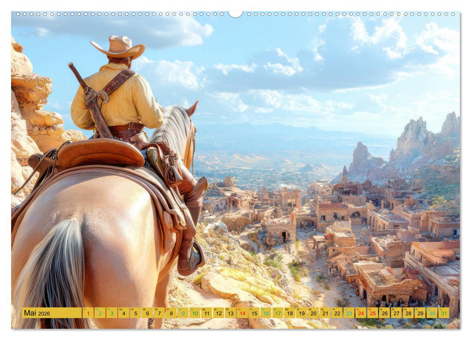 Den Wilden Westen hautnah erfahren (CALVENDO Premium Wandkalender 2026)
