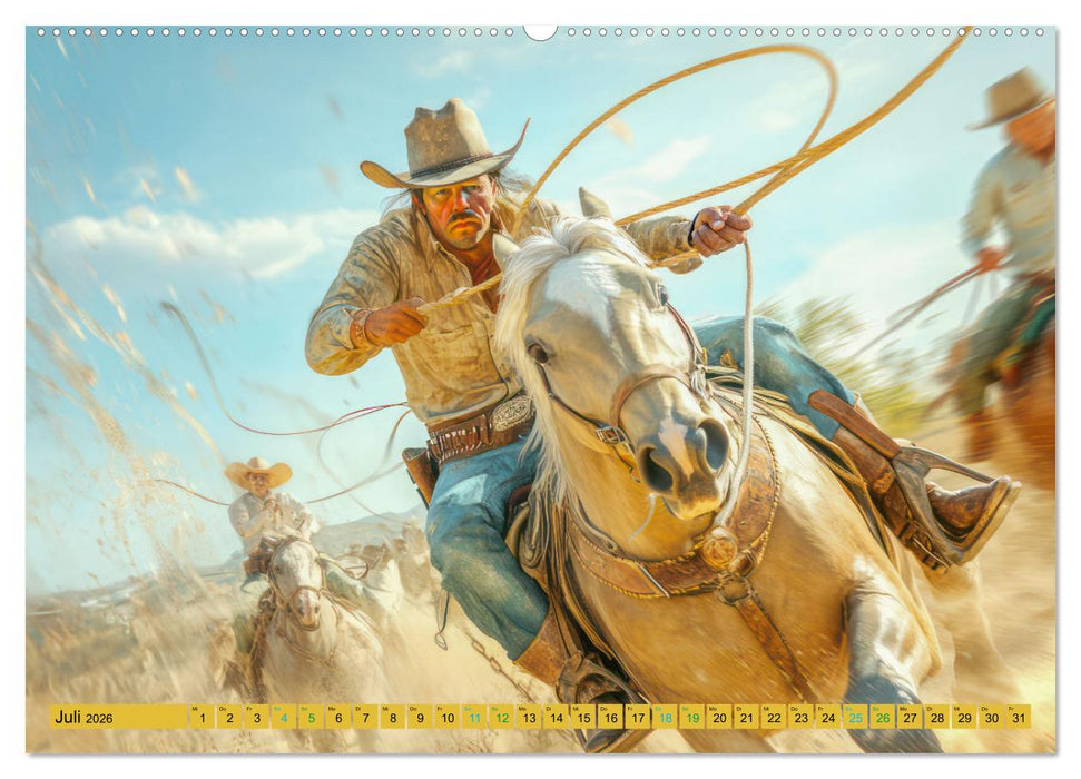 Den Wilden Westen hautnah erfahren (CALVENDO Premium Wandkalender 2026)