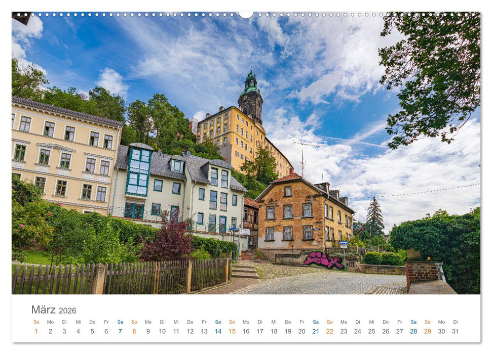 Rudolstadt - im Tal der Saale (CALVENDO Premium Wandkalender 2026)