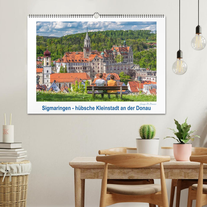 Sigmaringen - hübsche Kleinstadt an der Donau (CALVENDO Wandkalender 2026)