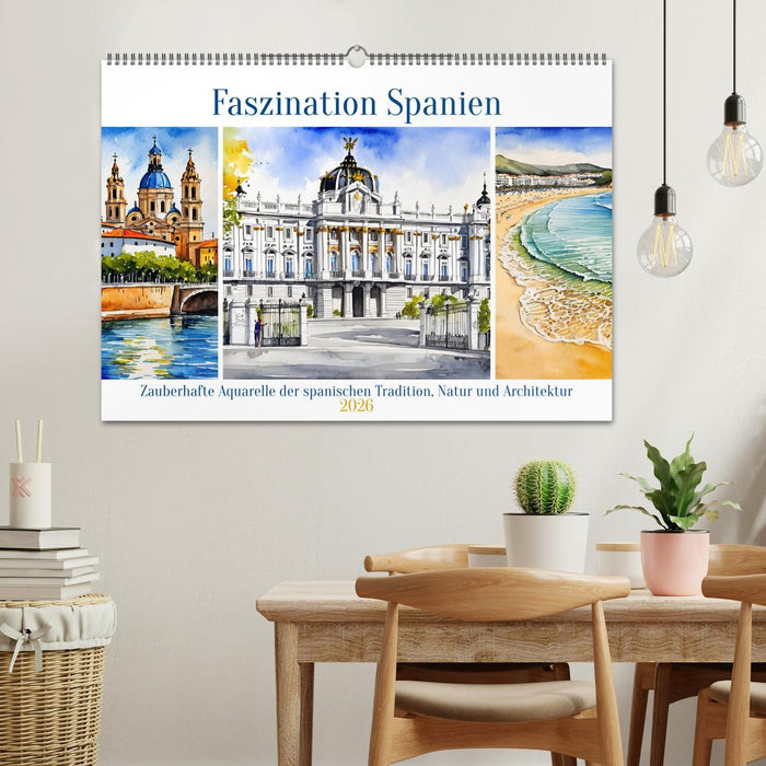 Faszination Spanien (CALVENDO Wandkalender 2026)