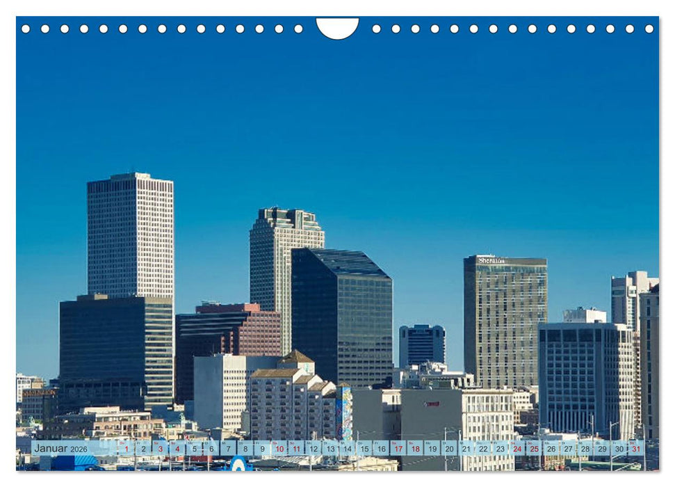 New Orleans Louisiana, USA (CALVENDO Wandkalender 2026)