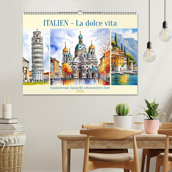 Italien - La dolce vita (CALVENDO Wandkalender 2026)