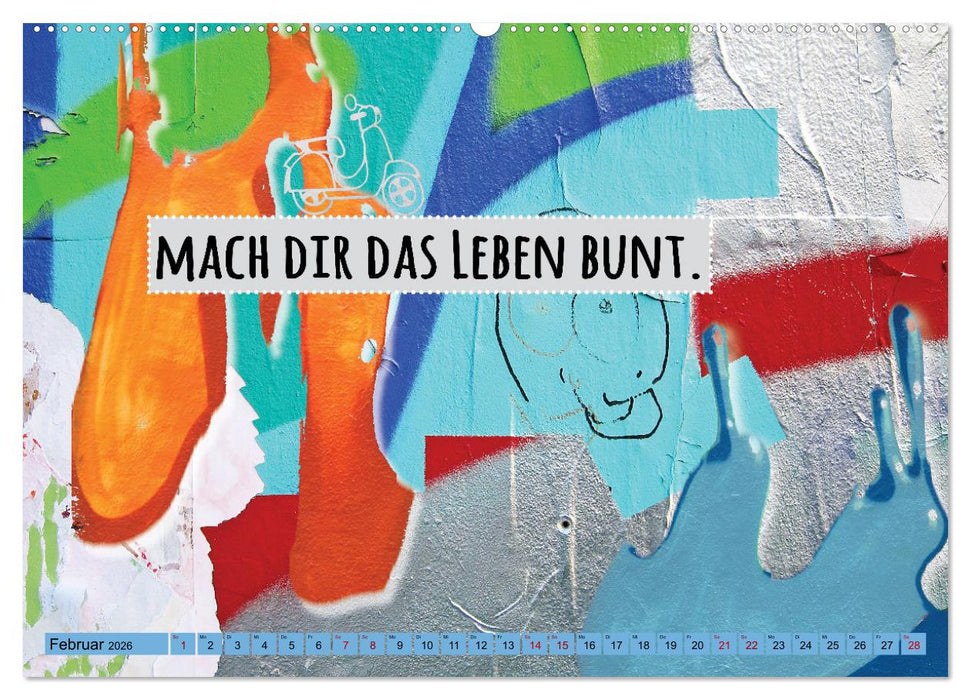 Enjoy your life - Genieße das Leben (CALVENDO Premium Wandkalender 2026)