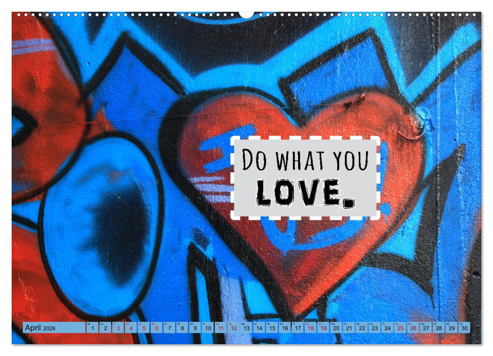 Enjoy your life - Genieße das Leben (CALVENDO Premium Wandkalender 2026)