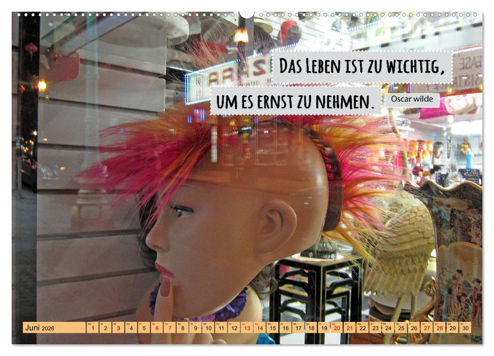 Enjoy your life - Genieße das Leben (CALVENDO Premium Wandkalender 2026)